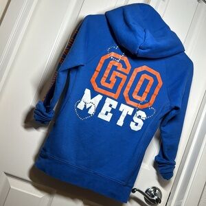 Vintage Victoria's Secret PINK MLB Met's hoodie. Size XS.